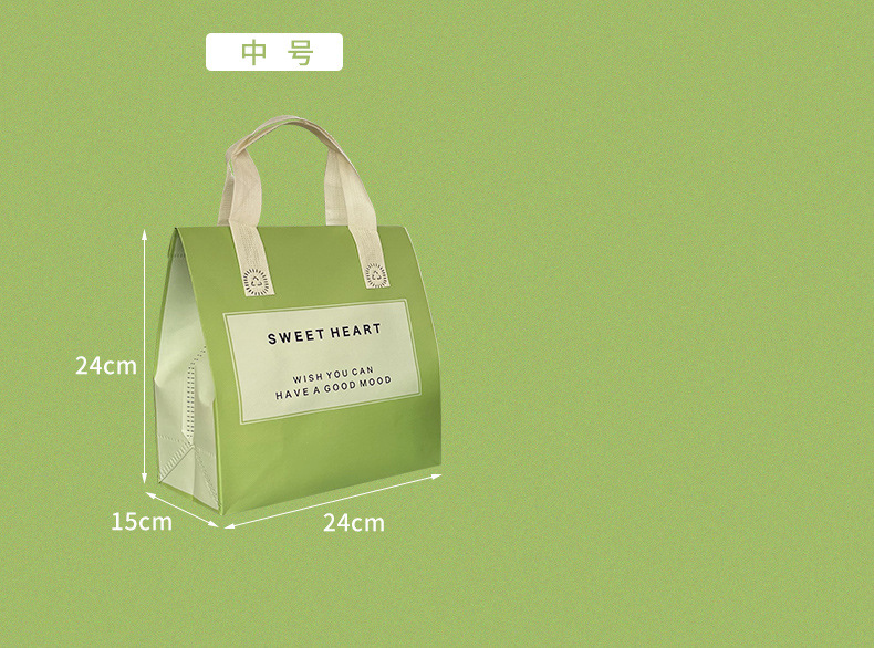 两江新区奶茶外卖袋餐饮外卖袋-铝箔保温袋定做-单杯奶茶外卖袋